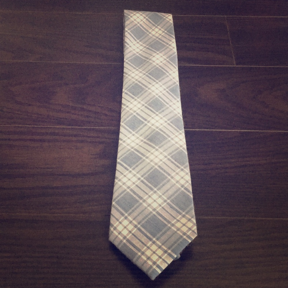 Calvin Klein blue and white tie